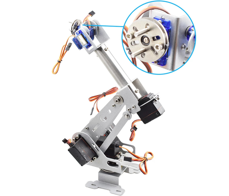 Dobra cena. Weld Bend Stamp Mechanical Arm Robot Manipulator Arm  Magnesium Alloy w Internecie